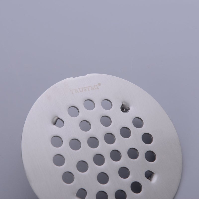 TRUSTMI 4-1/4 Inch Snap-in Shower Floor Drain Grate Replacement Cover SUS 304 Stainless Steel, Brushed Nickel, Also Chrome, Oil Rubbed Bronze and Brushed Gold for Choose - Image 5